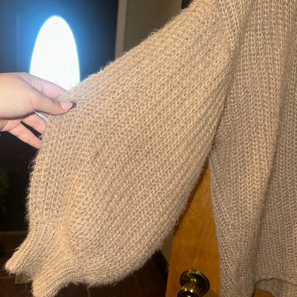 Missguided + Women's Tan Cardigan Sweater - Picture 4 of 5